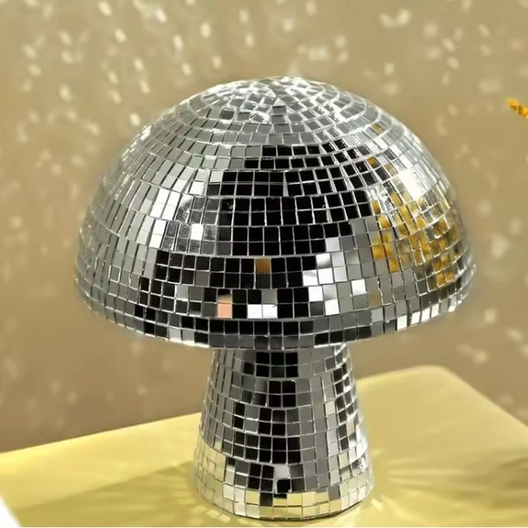 Amazon Other - Super cute disco ball mirrored mushroom